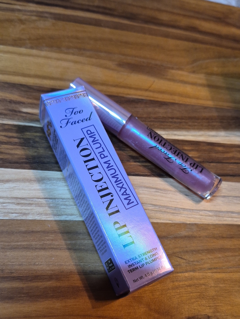 Too Faced Lip Injection Max Plump Xtra Strength Instant & Long-term Plumper NIB